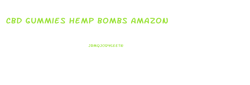 Cbd Gummies Hemp Bombs Amazon