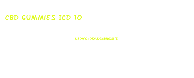 Cbd Gummies Icd 10