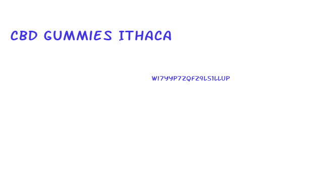 Cbd Gummies Ithaca