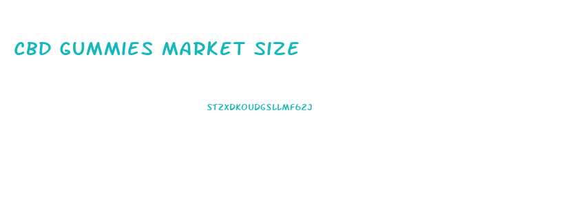 Cbd Gummies Market Size