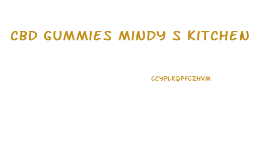 Cbd Gummies Mindy S Kitchen