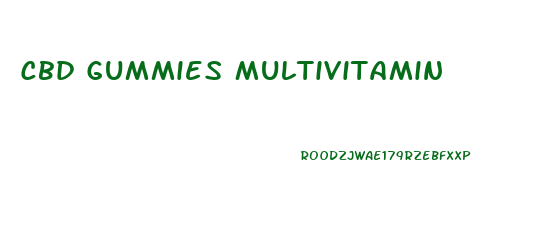 Cbd Gummies Multivitamin