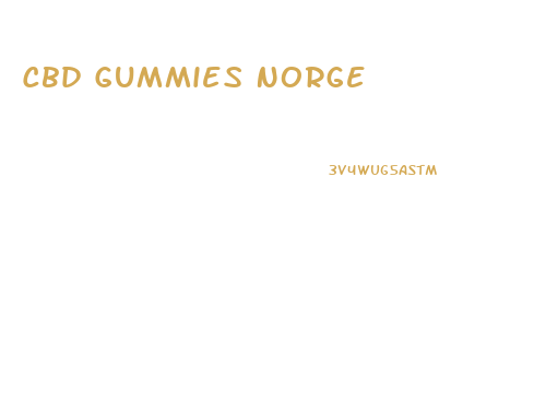 Cbd Gummies Norge