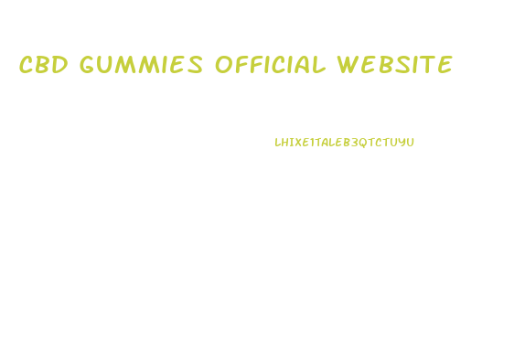 Cbd Gummies Official Website