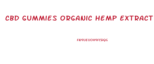 Cbd Gummies Organic Hemp Extract 300 Mg