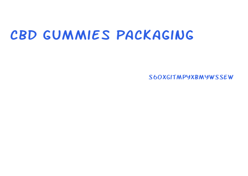 Cbd Gummies Packaging