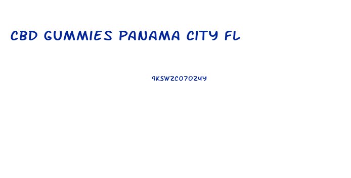 Cbd Gummies Panama City Fl