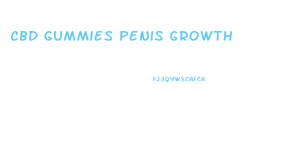 Cbd Gummies Penis Growth