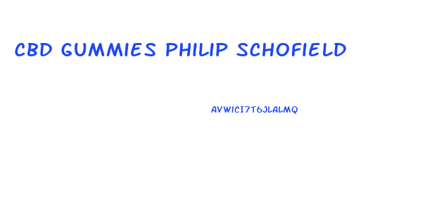 Cbd Gummies Philip Schofield