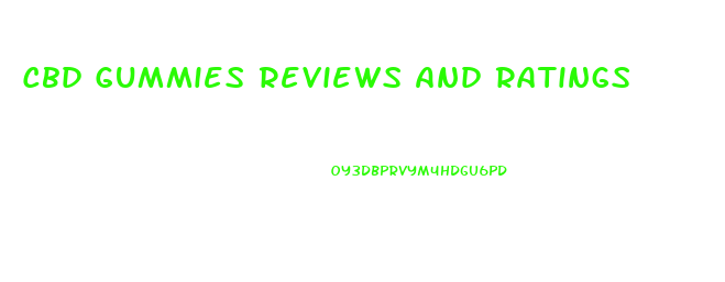 Cbd Gummies Reviews And Ratings