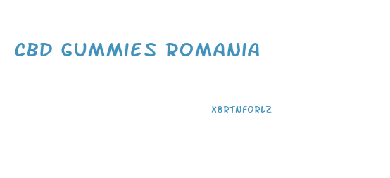 Cbd Gummies Romania