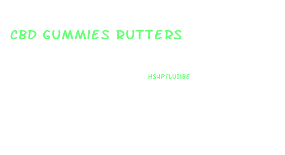 Cbd Gummies Rutters