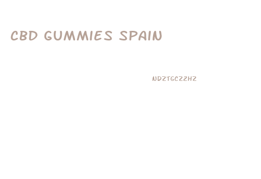 Cbd Gummies Spain