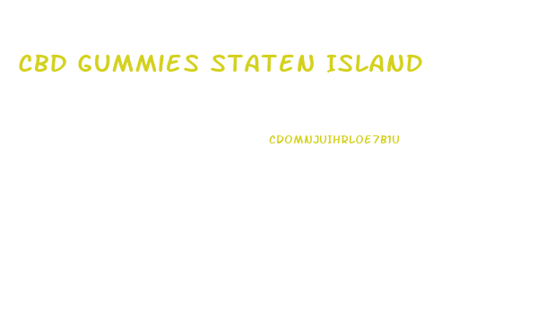 Cbd Gummies Staten Island