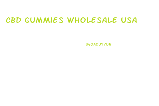 Cbd Gummies Wholesale Usa