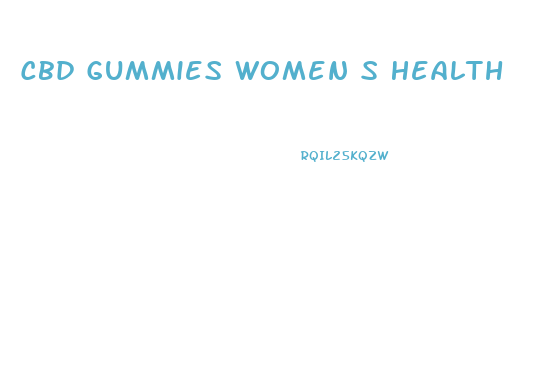 Cbd Gummies Women S Health