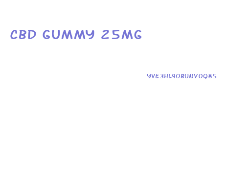 Cbd Gummy 25mg