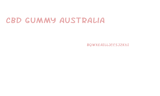 Cbd Gummy Australia