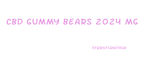 Cbd Gummy Bears 2024 Mg