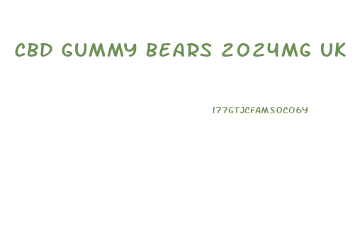 Cbd Gummy Bears 2024mg Uk