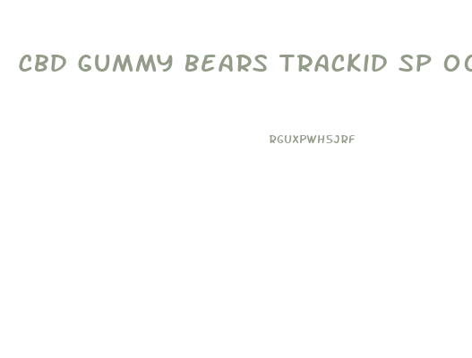Cbd Gummy Bears Trackid Sp 006