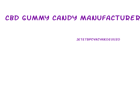 Cbd Gummy Candy Manufacturers Usa