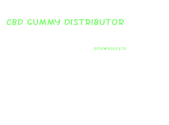 Cbd Gummy Distributor
