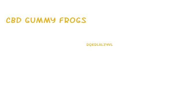 Cbd Gummy Frogs