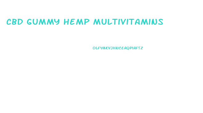 Cbd Gummy Hemp Multivitamins