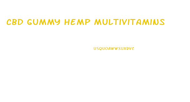 Cbd Gummy Hemp Multivitamins