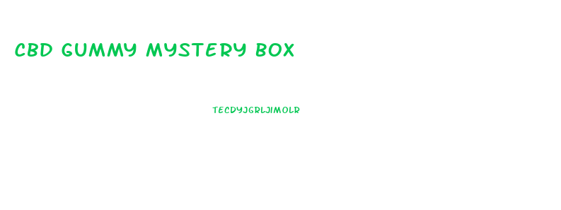 Cbd Gummy Mystery Box