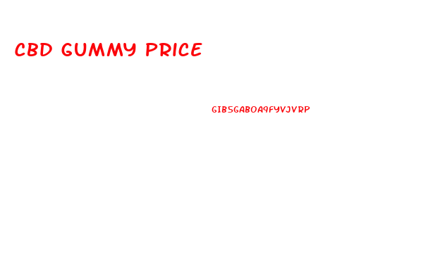 Cbd Gummy Price