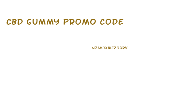 Cbd Gummy Promo Code