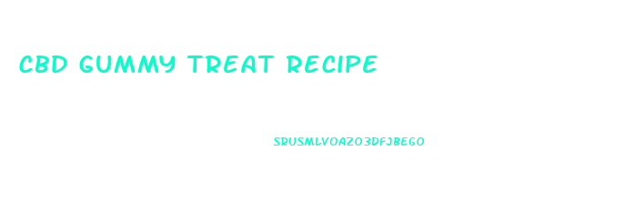 Cbd Gummy Treat Recipe