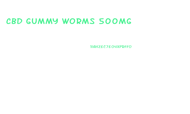 Cbd Gummy Worms 500mg