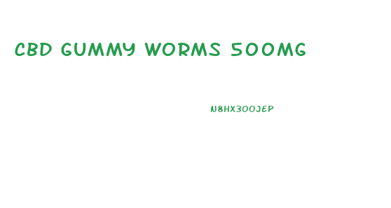 Cbd Gummy Worms 500mg