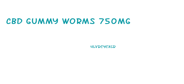 Cbd Gummy Worms 750mg