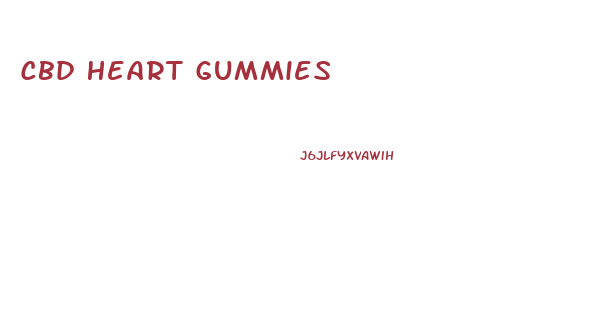 Cbd Heart Gummies