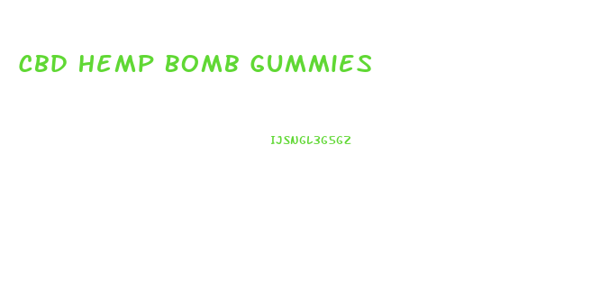 Cbd Hemp Bomb Gummies