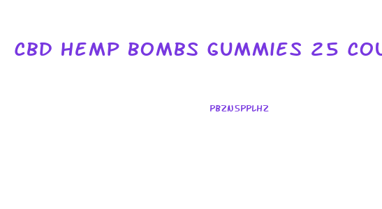 Cbd Hemp Bombs Gummies 25 Count