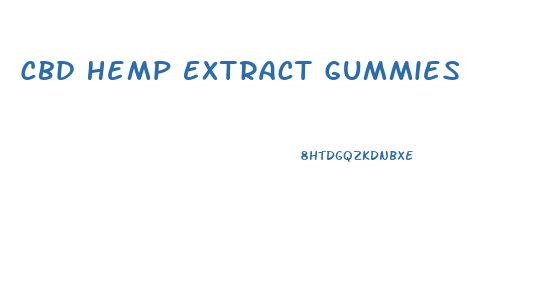 Cbd Hemp Extract Gummies