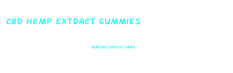 Cbd Hemp Extract Gummies