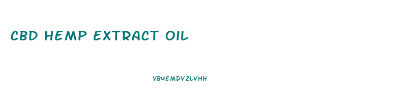 Cbd Hemp Extract Oil