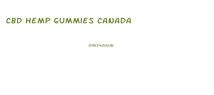 Cbd Hemp Gummies Canada