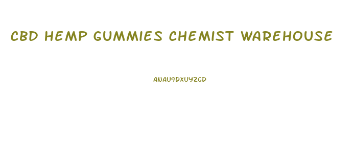 Cbd Hemp Gummies Chemist Warehouse