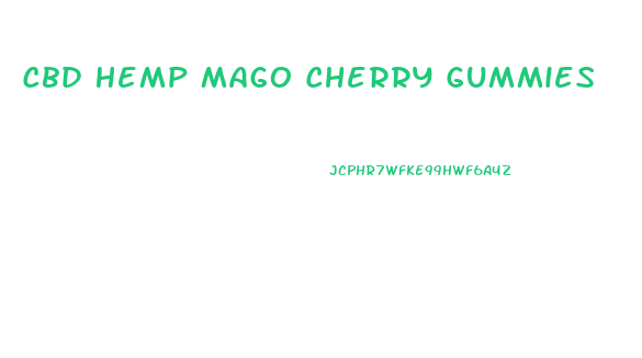 Cbd Hemp Mago Cherry Gummies