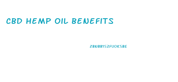 Cbd Hemp Oil Benefits