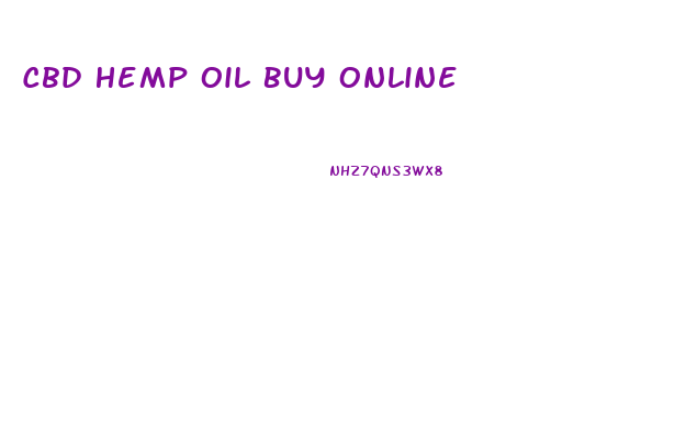 Cbd Hemp Oil Buy Online