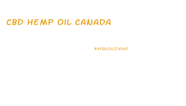Cbd Hemp Oil Canada