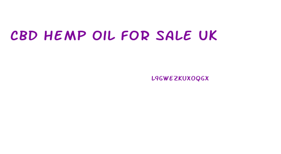 Cbd Hemp Oil For Sale Uk